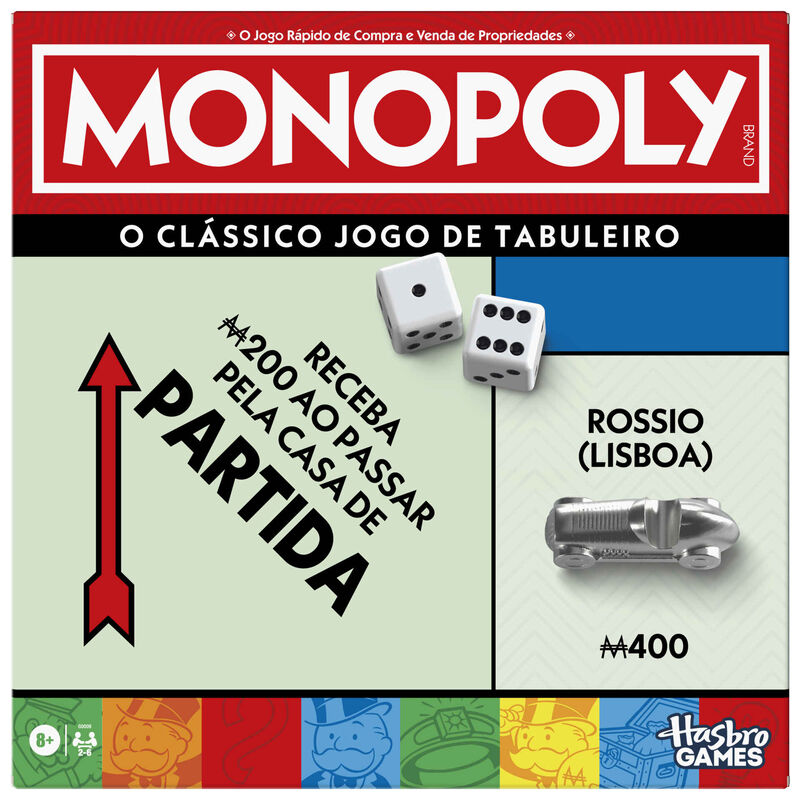 Monopoly - Jogo de Tabuleiro  Clássico