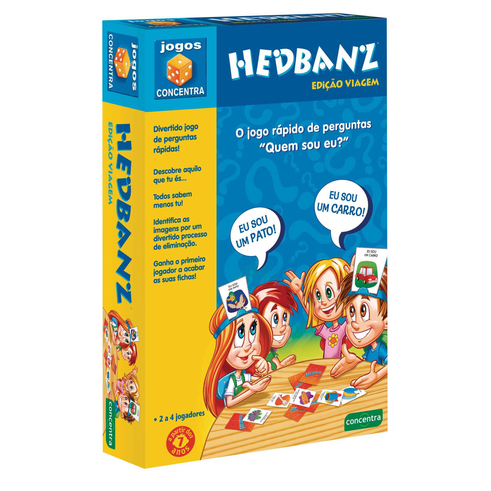 Concentra - Jogo Hedbanz (Formato Viagem)