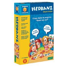 Concentra - Jogo Hedbanz (Formato Viagem)