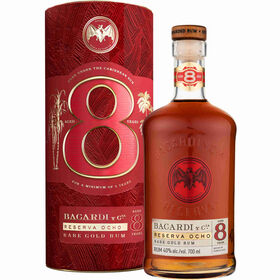 Rum Bacardi Gran Reserva 8 Anos com Estojo