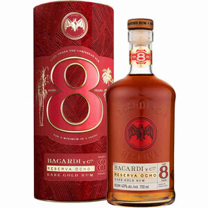 Bacardi Rum Gran Reserva 8 Anos com Estojo