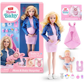 Concentra - My Mini Baby - Boneca Mam&atilde; e Beb&eacute; Surpresa (v&aacute;rios modelos)