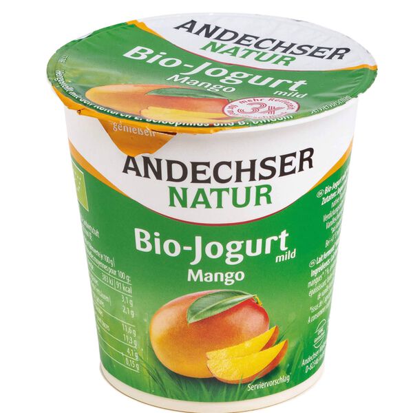 Iogurte Aroma Manga Andechser