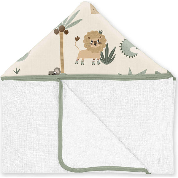 Toalha Banho Bambu Animais da Selva Twinko