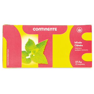 Infusão Cidreira Saquetas Continente