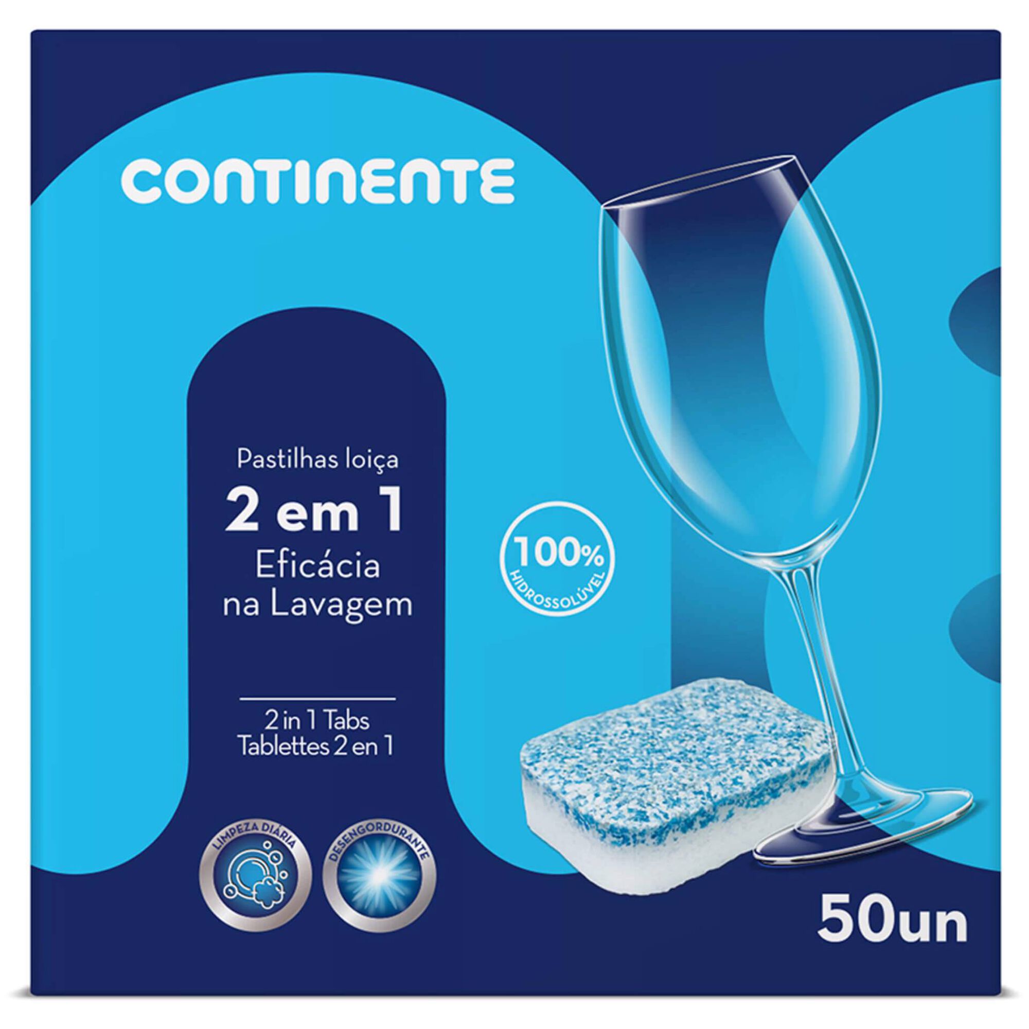 Detergente Máquina Loiça Pastilhas 2 em 1