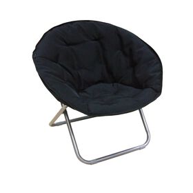 Cadeirão Acolchoado Preto Miami