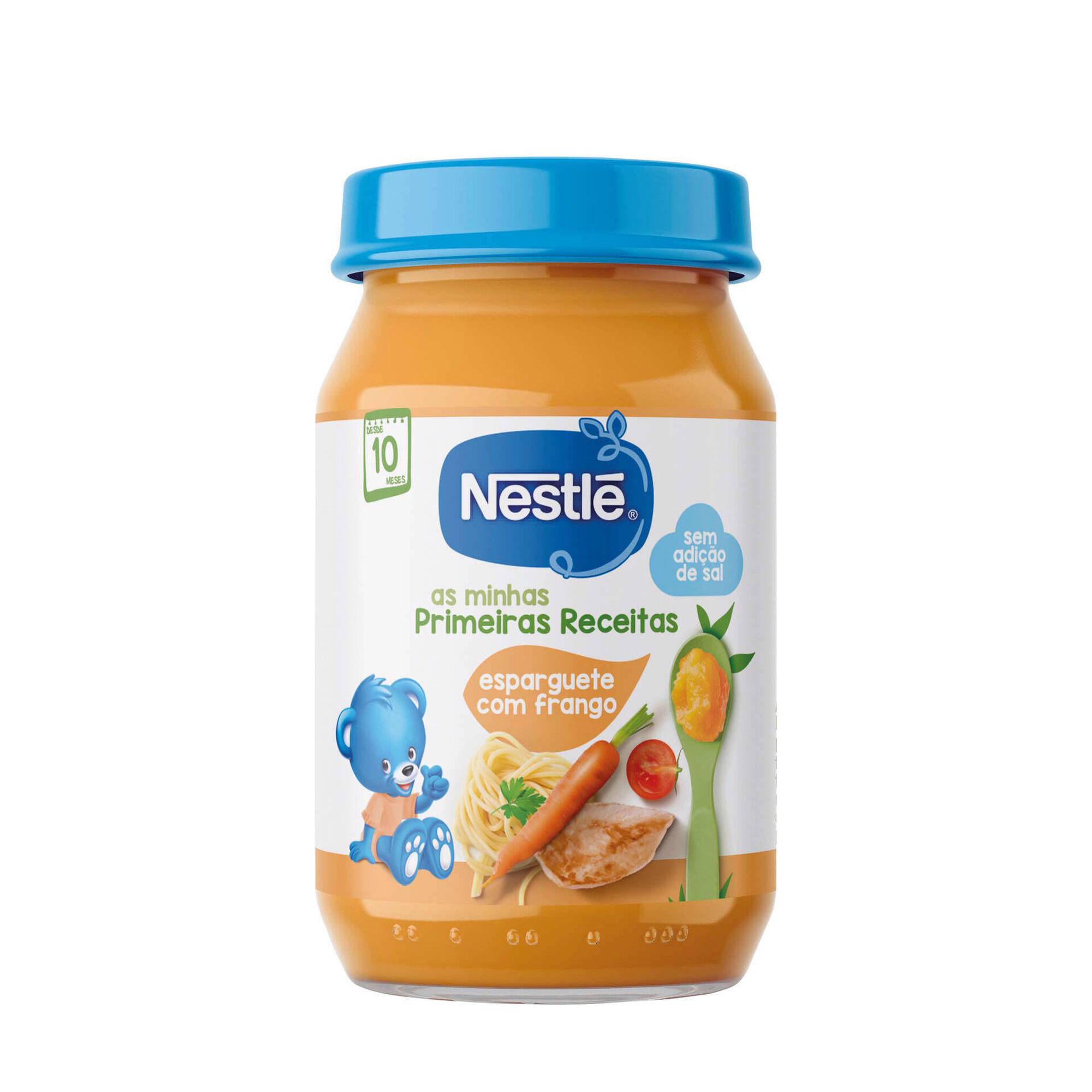 Refeição para Bebé Esparguete com Frango +10M