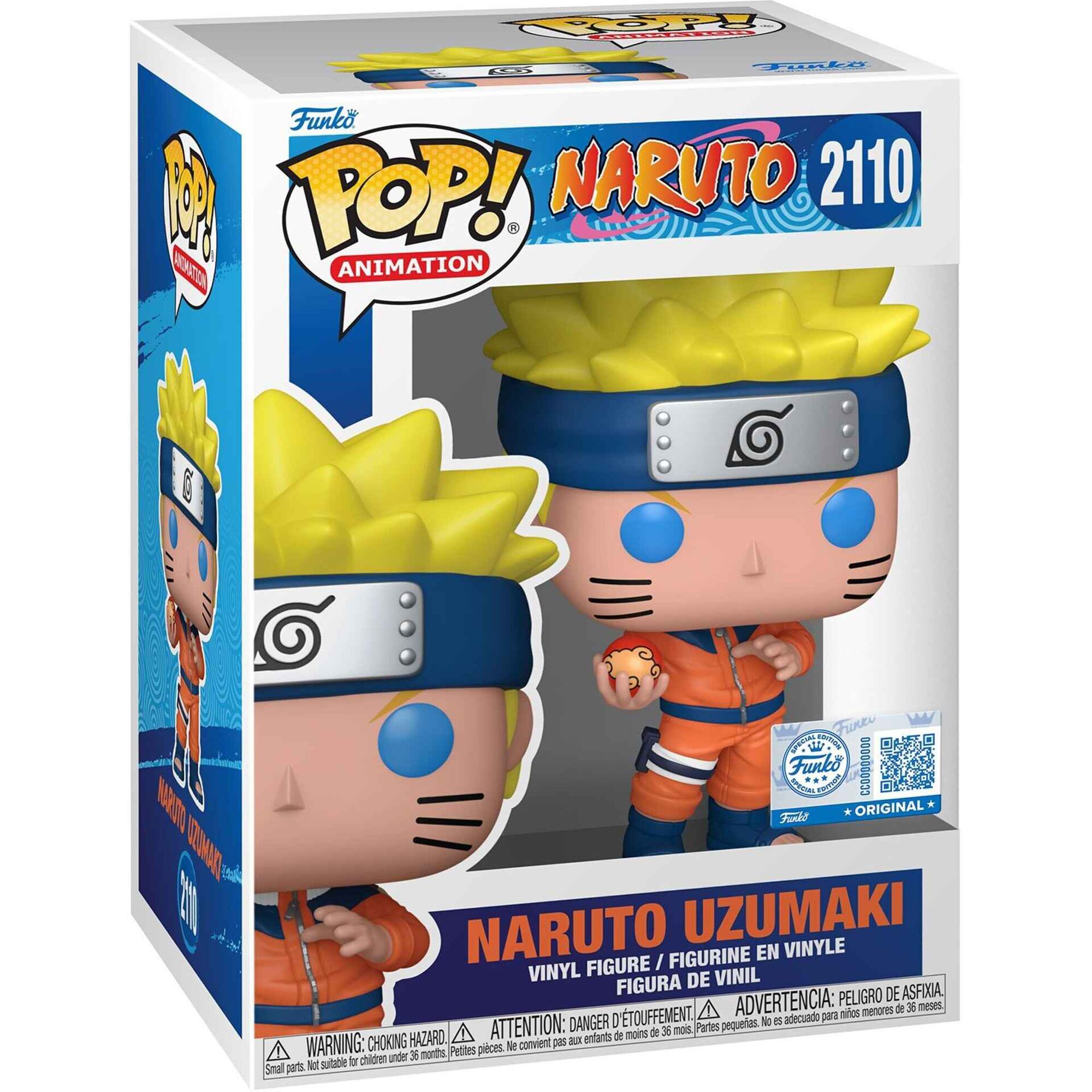 Funko - Figura Naruto com Bal&atilde;o