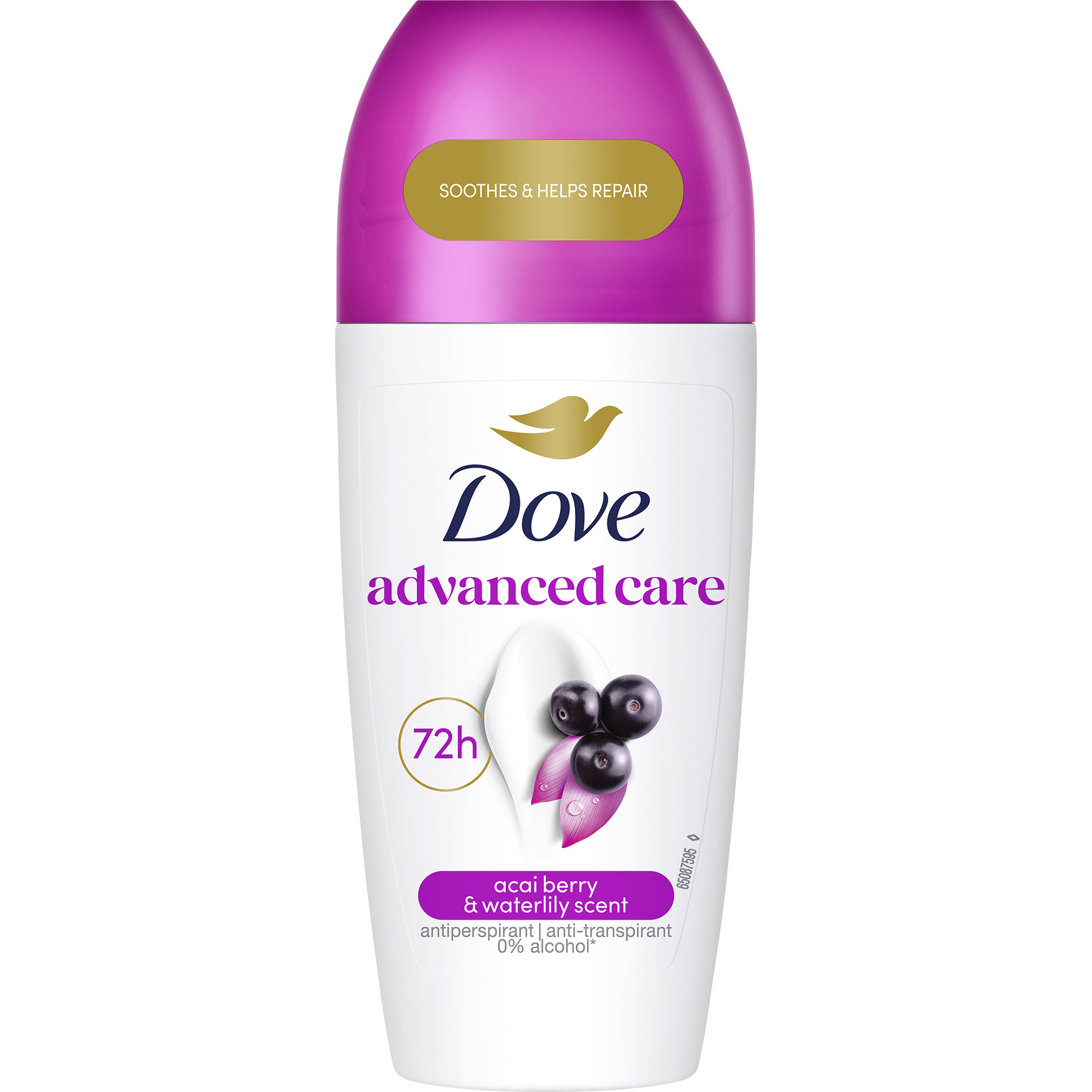 Desodorizante Roll On A&ccedil;a&iacute; Berry 72H Dove