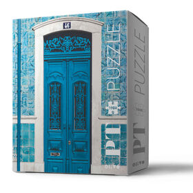 Olivo - Puzzle Fachada Azul 1000 Pe&ccedil;as