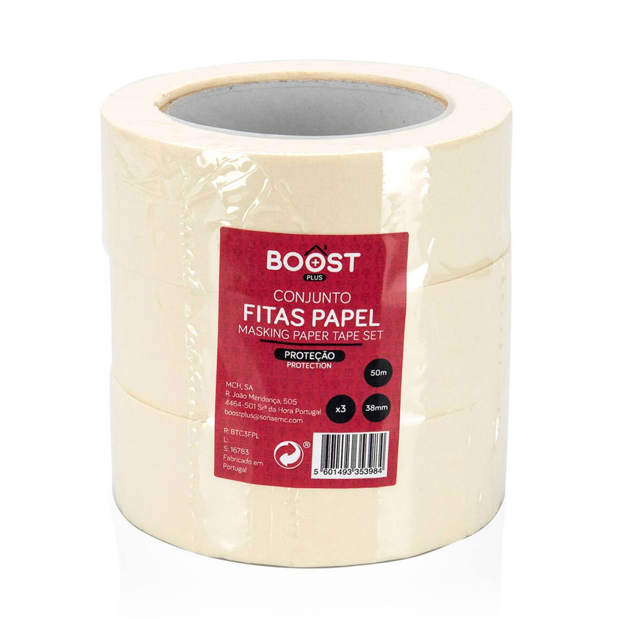 Conjunto Fitas Lisas 50mx38mm