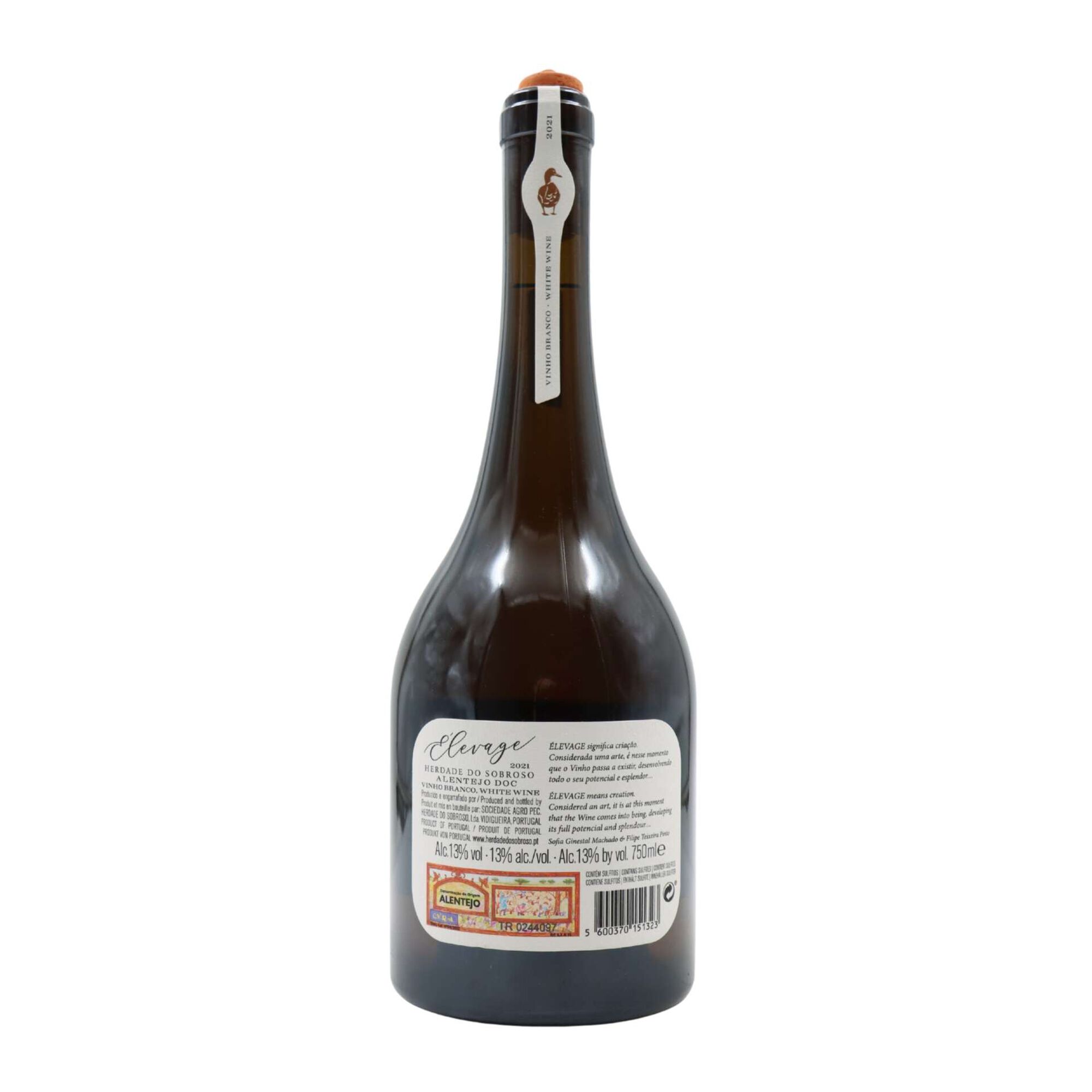 Herdade do Sobroso &Eacute;levage Alentejano Vinho Branco