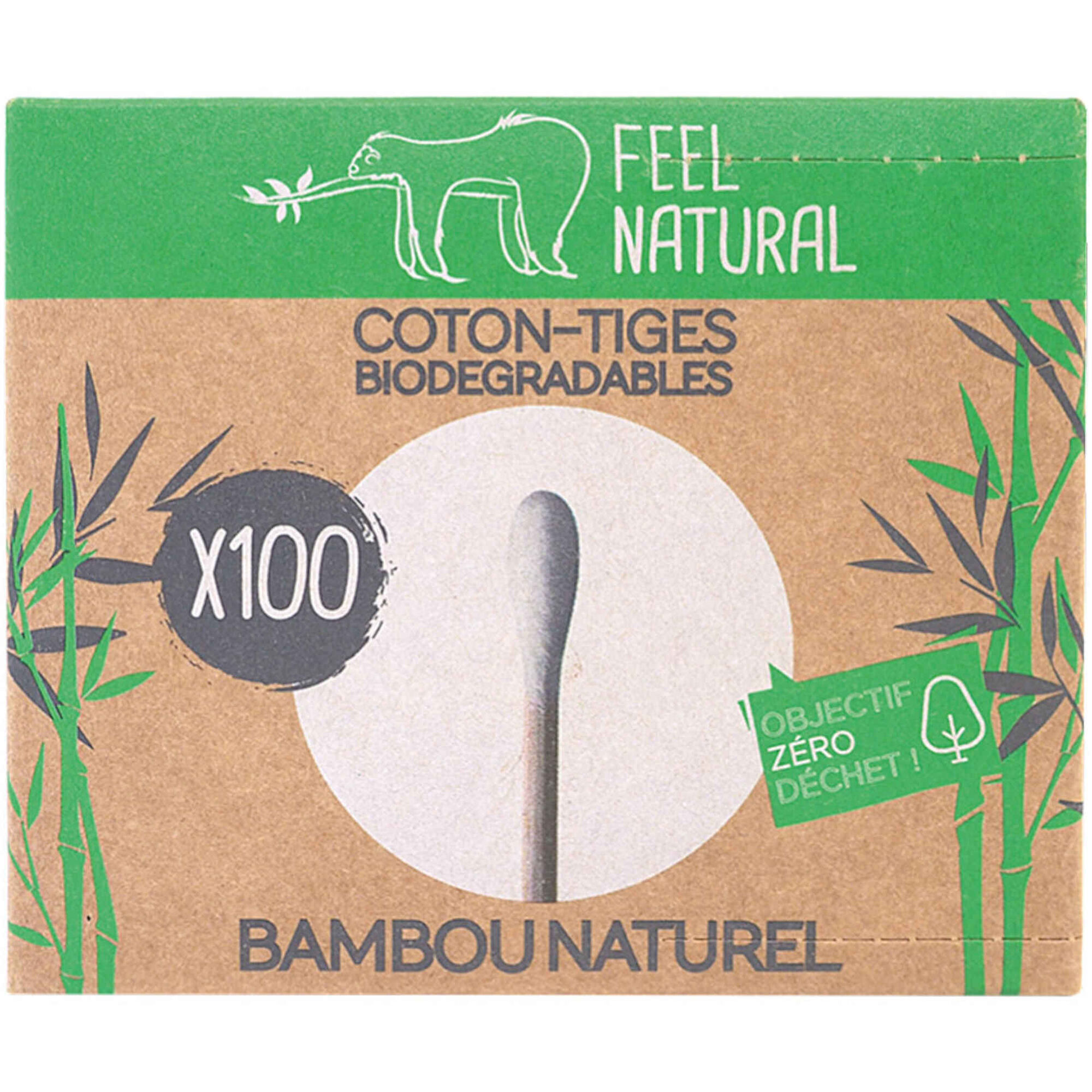 Cotonetes Biodegradáveis Bambu