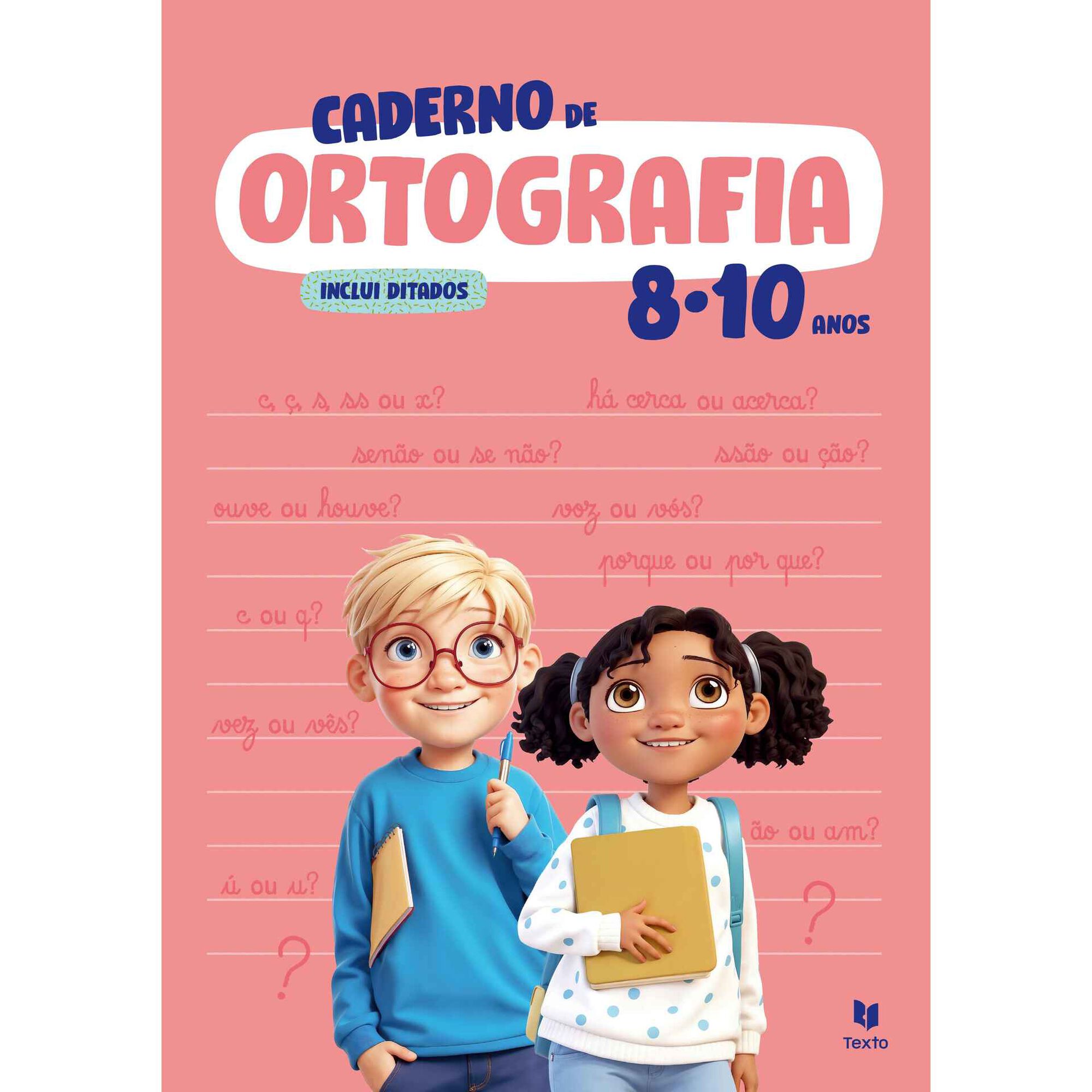 Caderno de Ortografia - 8-10 Anos: Inclui ditados