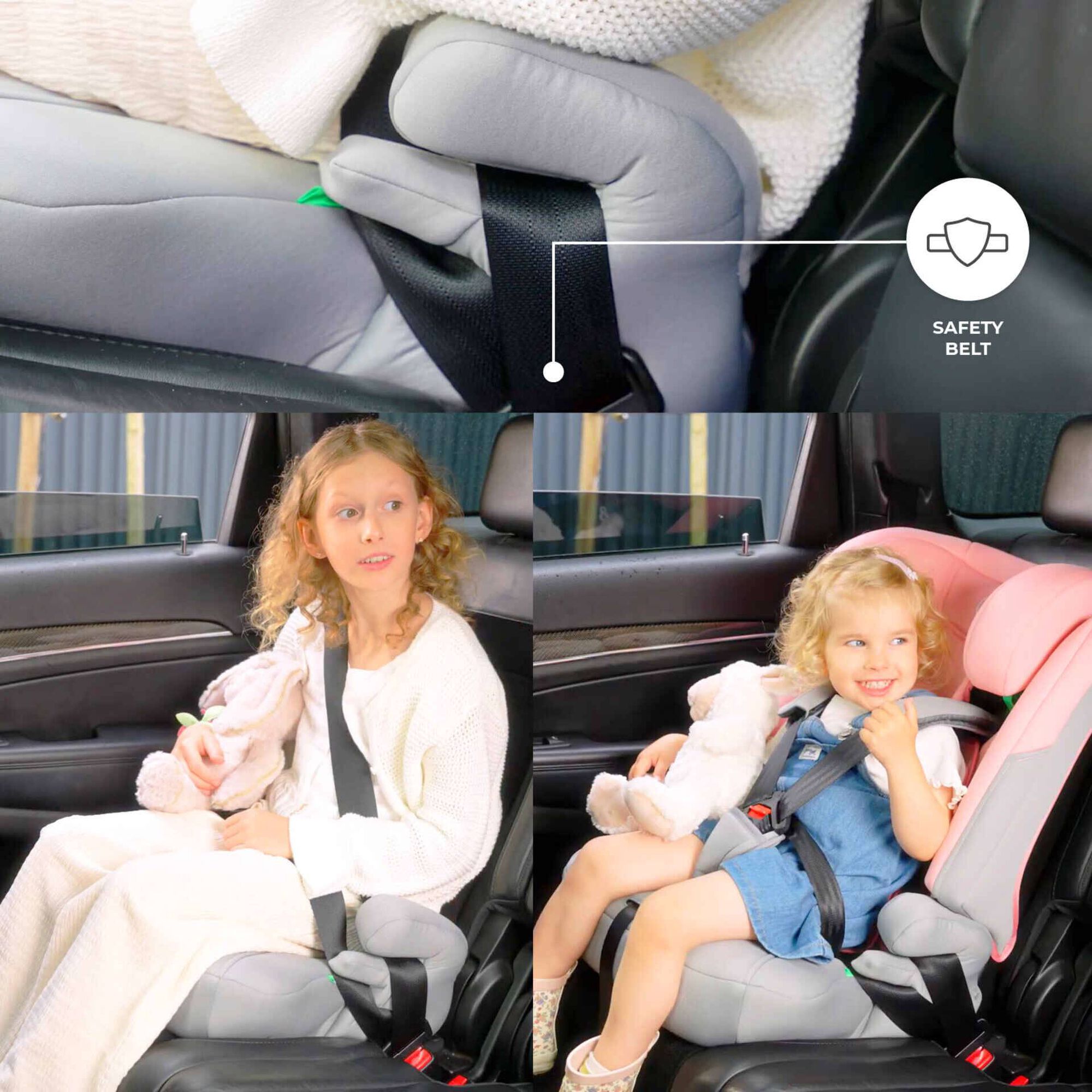 Cadeira Auto I-Size 76-150cm I-Comfy Preto Kinderkraft