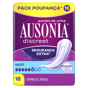 Pensos Incontinência Discreet Maxi Ausonia Discreet