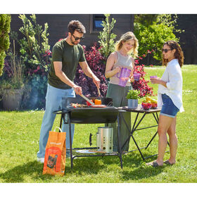 Conjunto 3 Utens&iacute;lios Barbecue