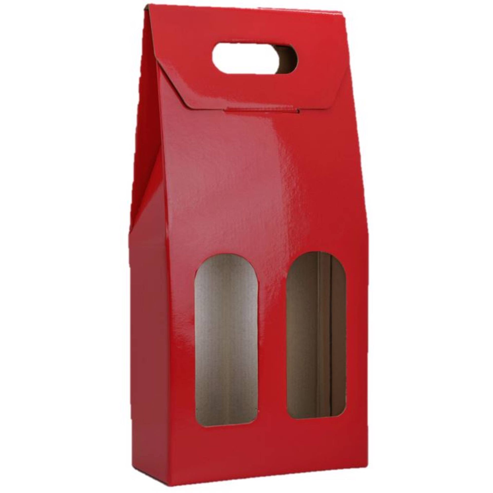 Caixa Presente para 2 Garrafas (várias cores)