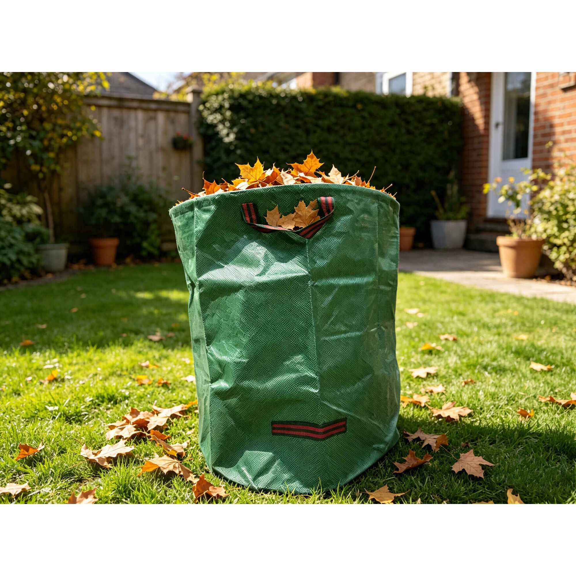 Saco Jardinagem Reutiliz&aacute;vel 275L Verde Delgarden