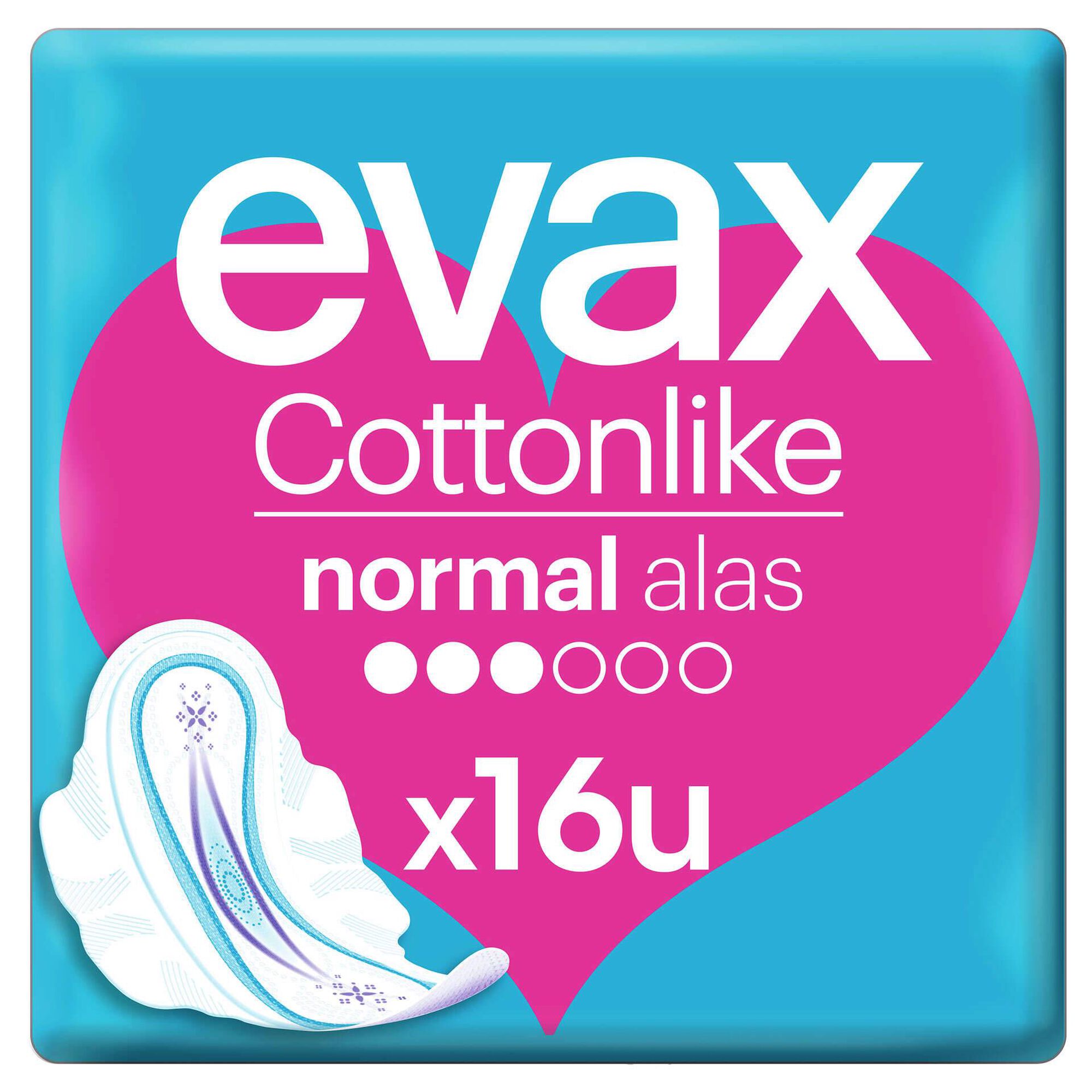 Pensos Higiénicos Cottonlike Normal com Abas