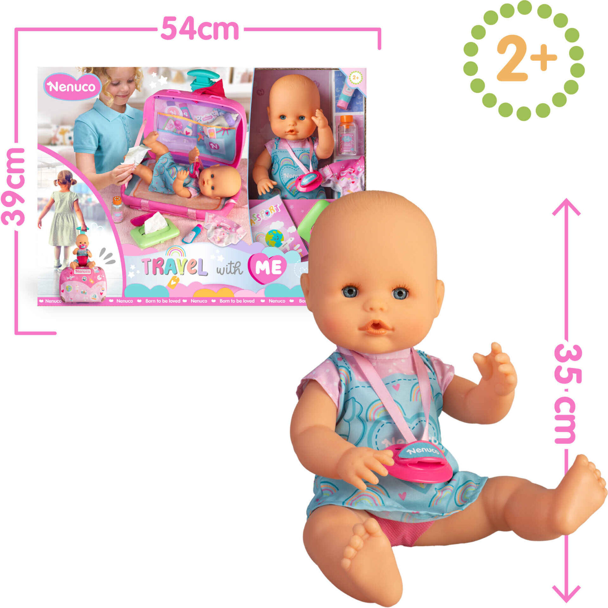 Boneco Nenuco Viaja Comigo