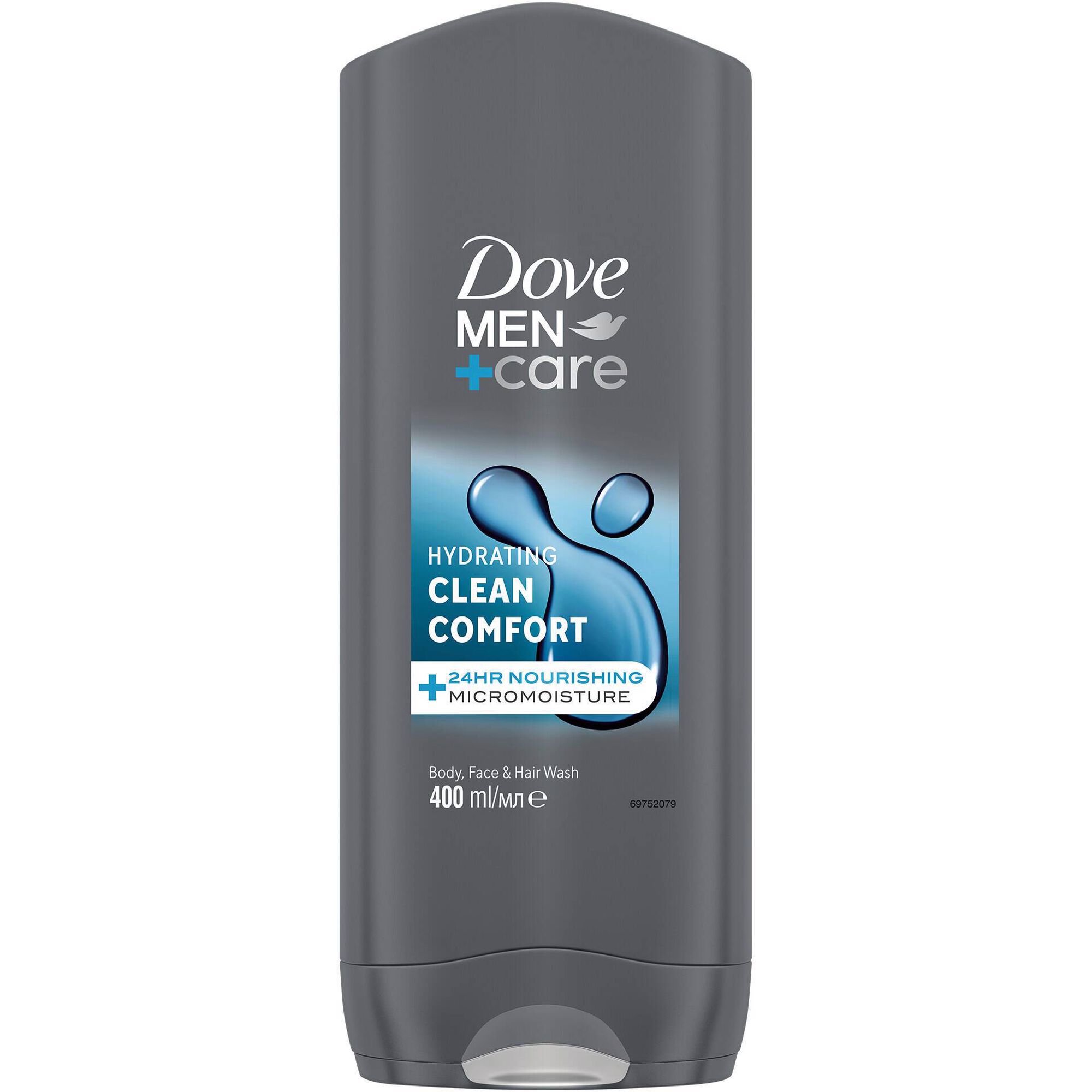 Gel de Banho Clean Comfort Dove Men +Care
