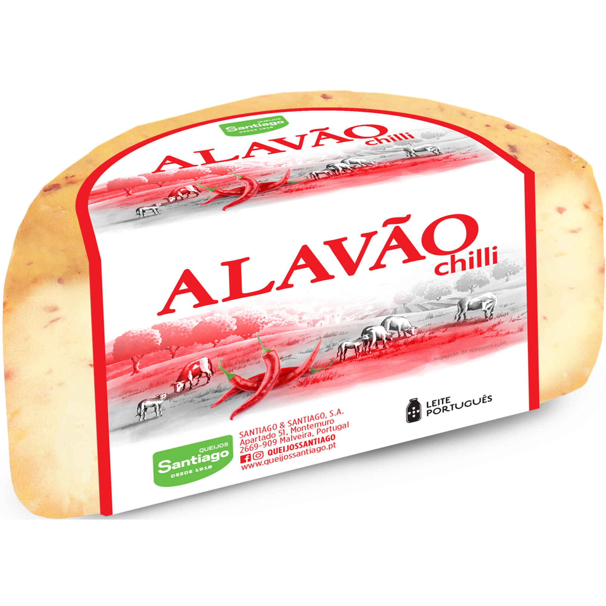 Queijo de Vaca Curado com Chili
