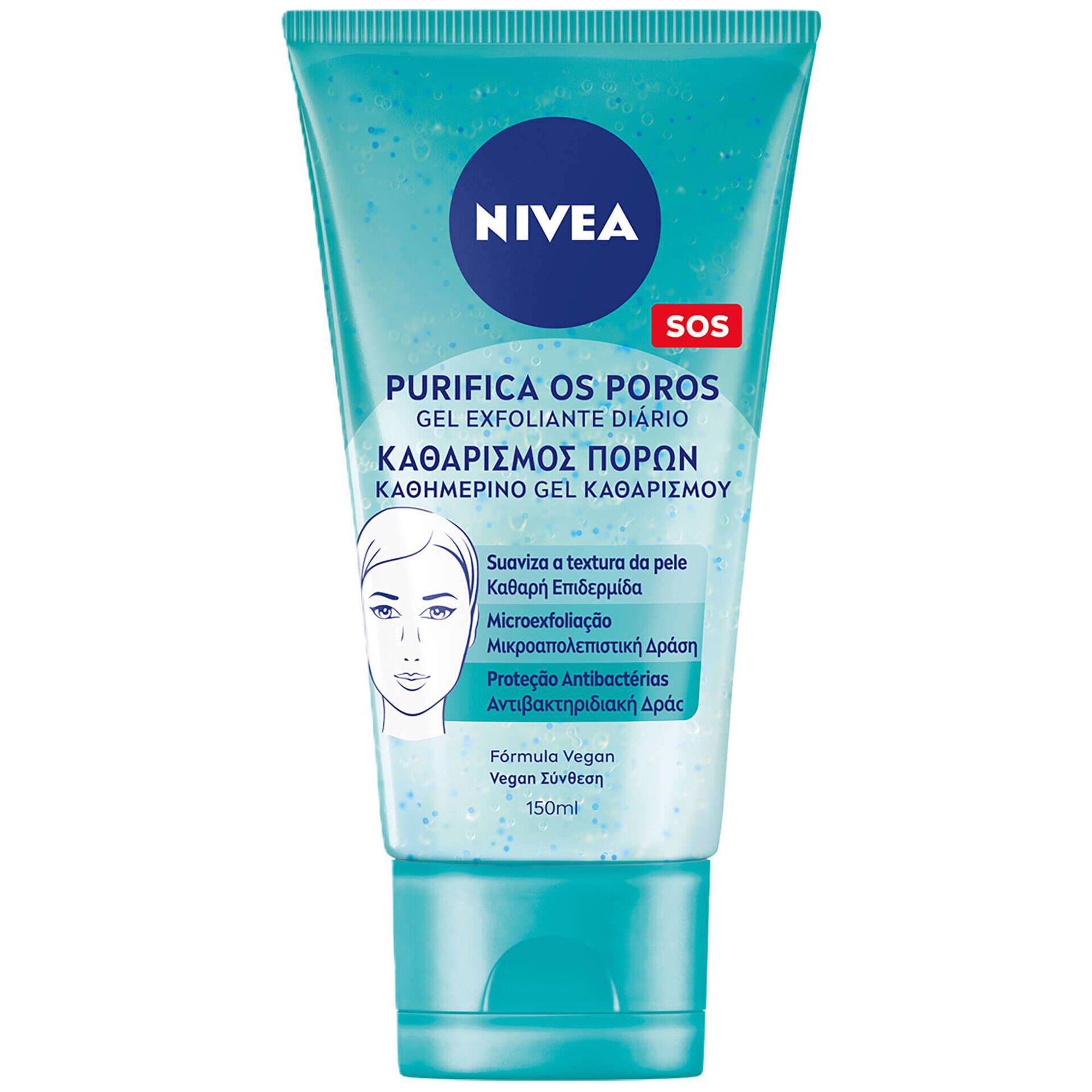 Gel Exfoliante Purifica os Poros Nivea, , hi-res