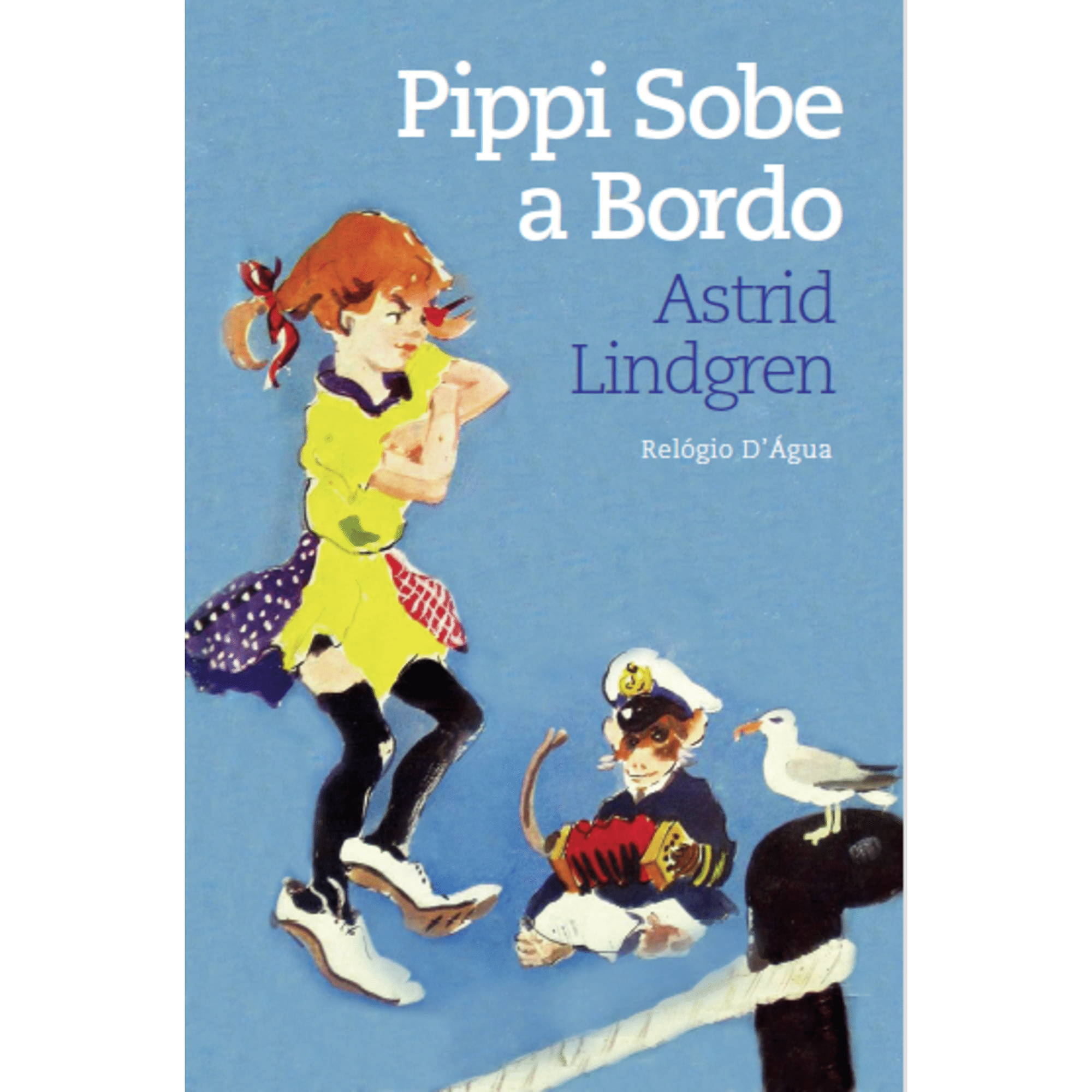 A Pippi Sobe a Bordo de Astrid Lindgren