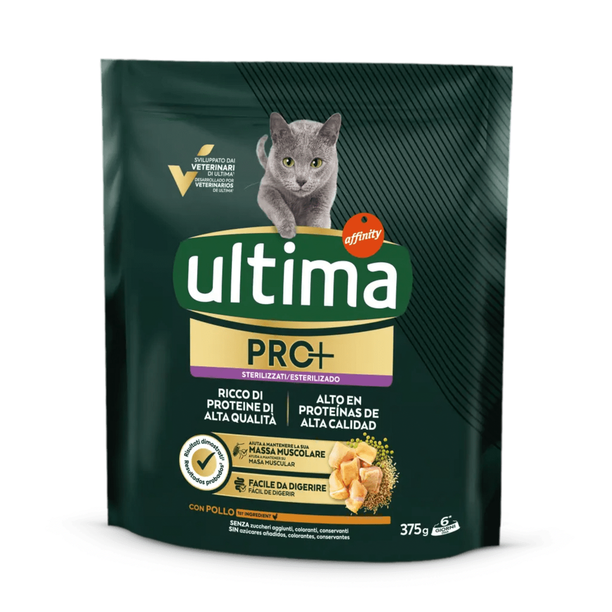 Ração para Gato Adulto Esterilizado Pro+ Frango