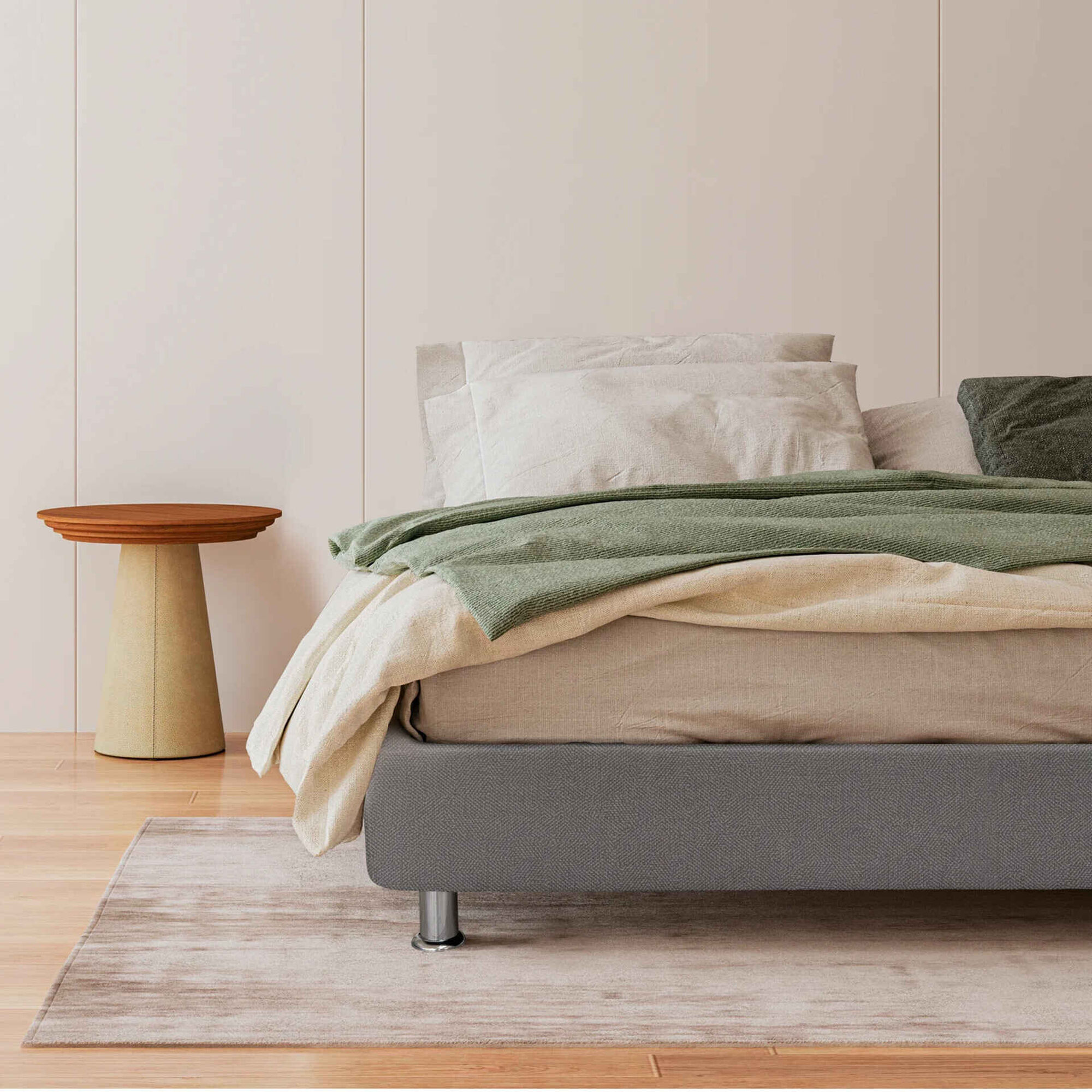 Sommier Nara Ash P&eacute;s Met&aacute;licos Dreamura