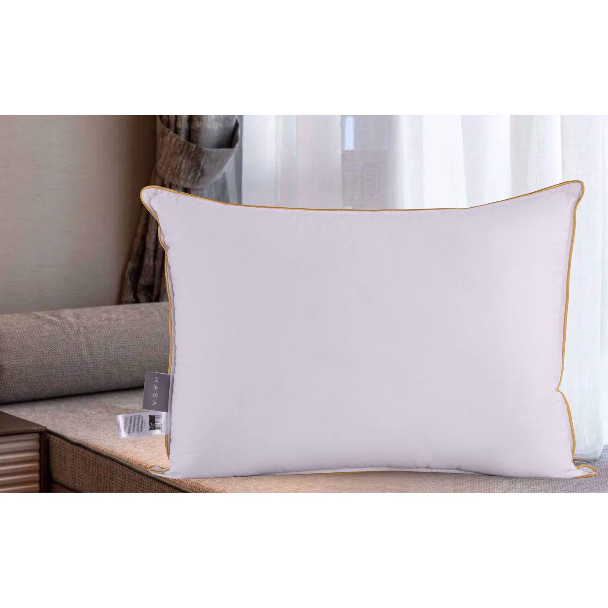 Almofada Fibra Alta Fofa 45x60cm Sintética