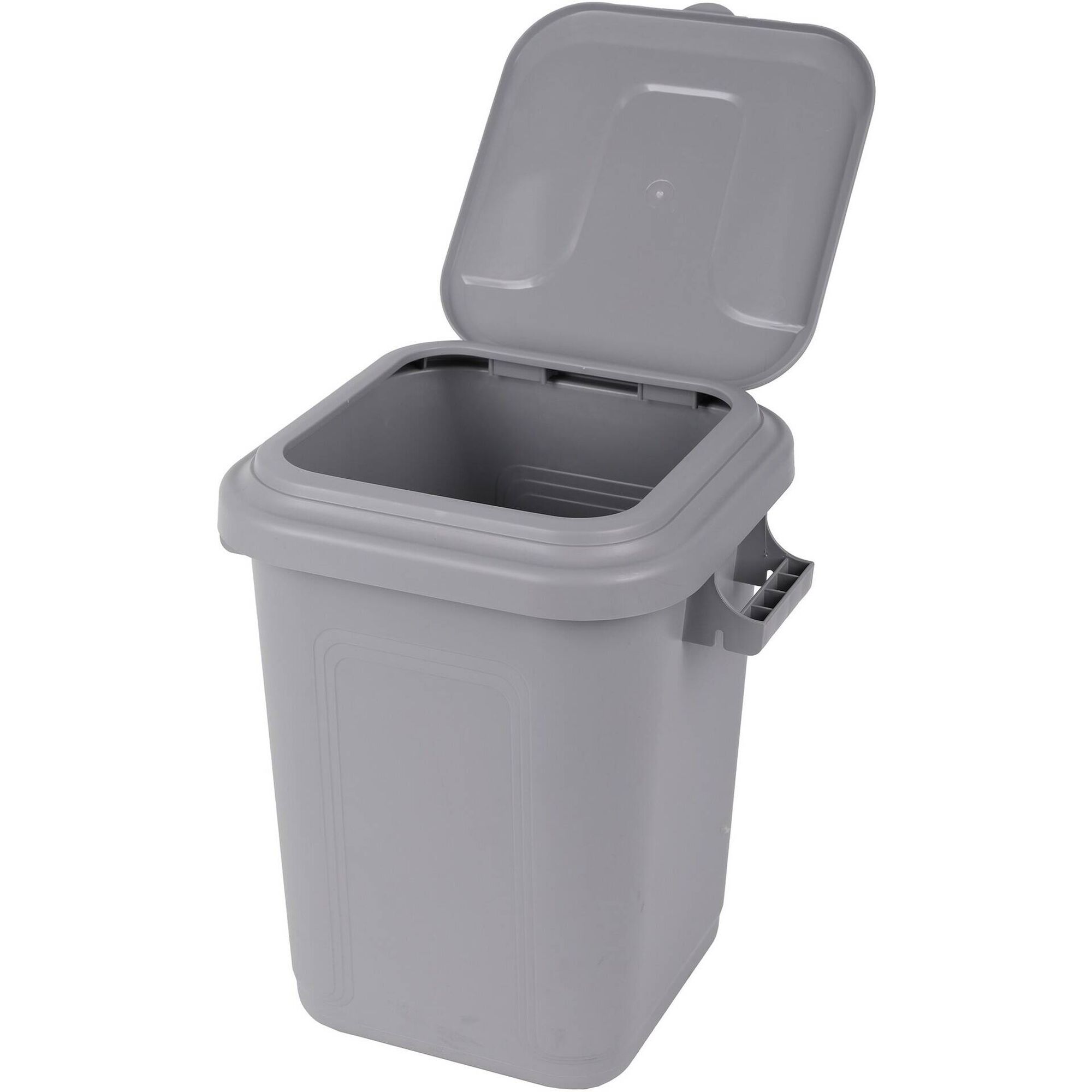 Balde do Lixo Pl&aacute;stico Bege Kasa