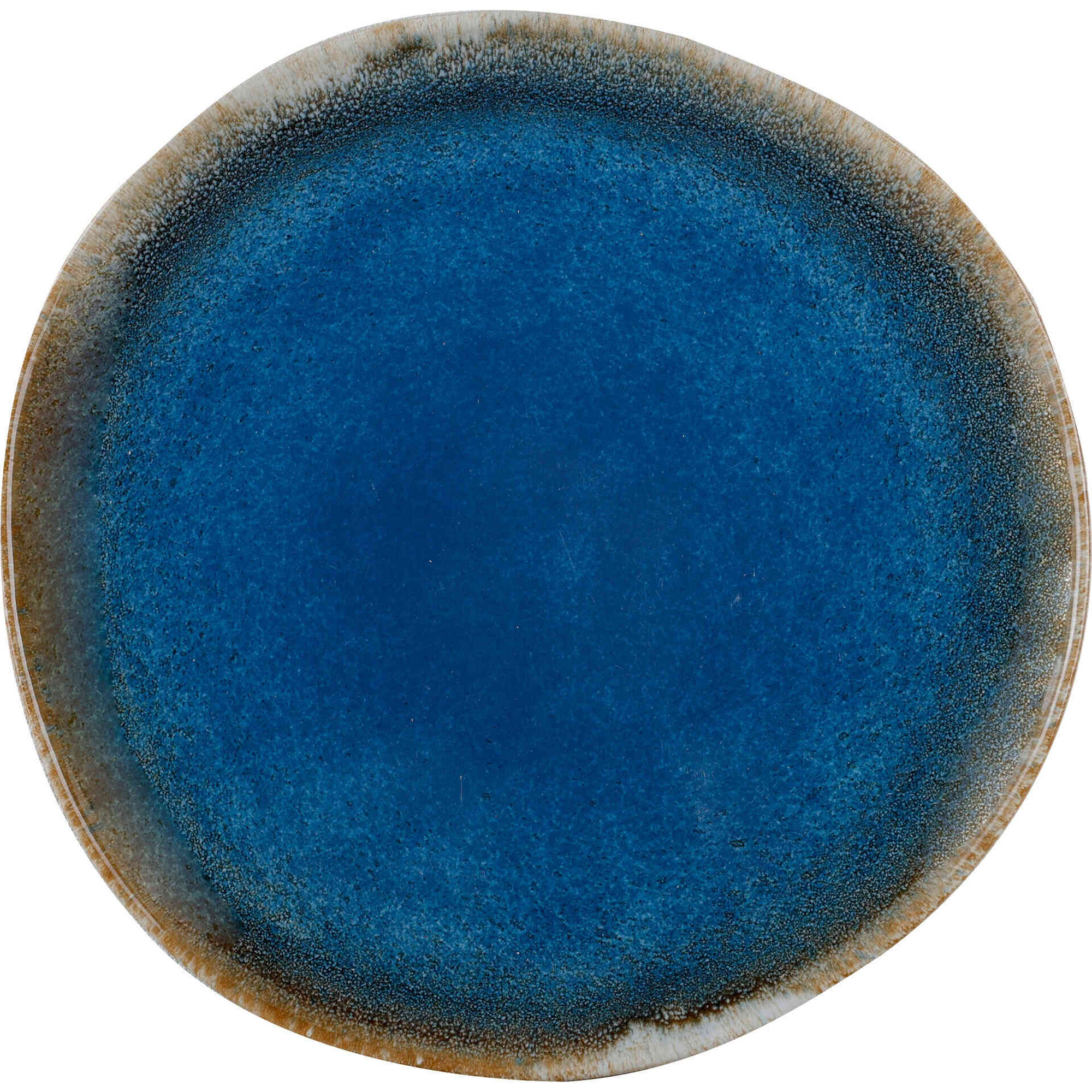 Prato Raso Reativo Azul Kasa