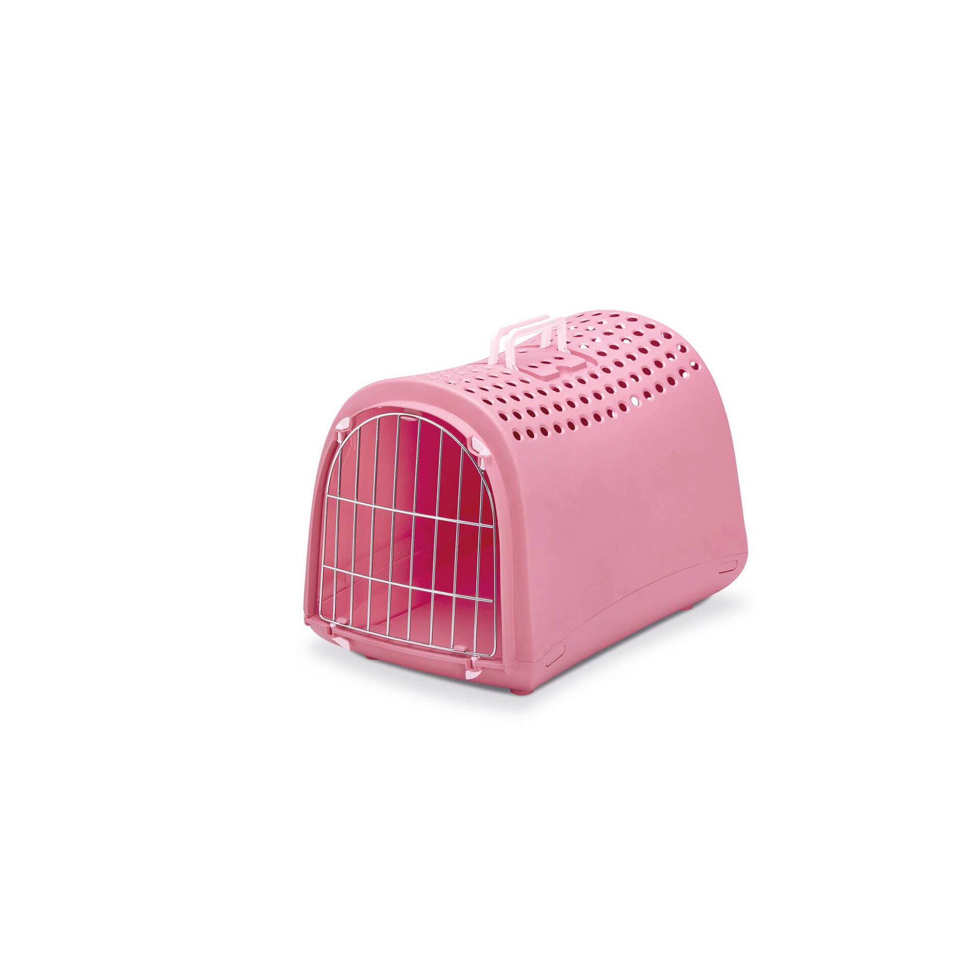 Transportadora para Gato Linus Azul Rosa Imac