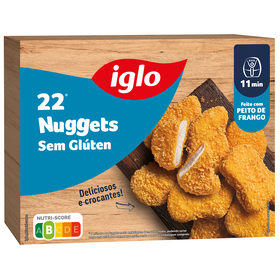 Nuggets de Frango sem Gl&uacute;ten Capit&atilde;o Iglo