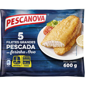 Filetes De Pescada Em Farinha E Ovo Pescanova 600 g