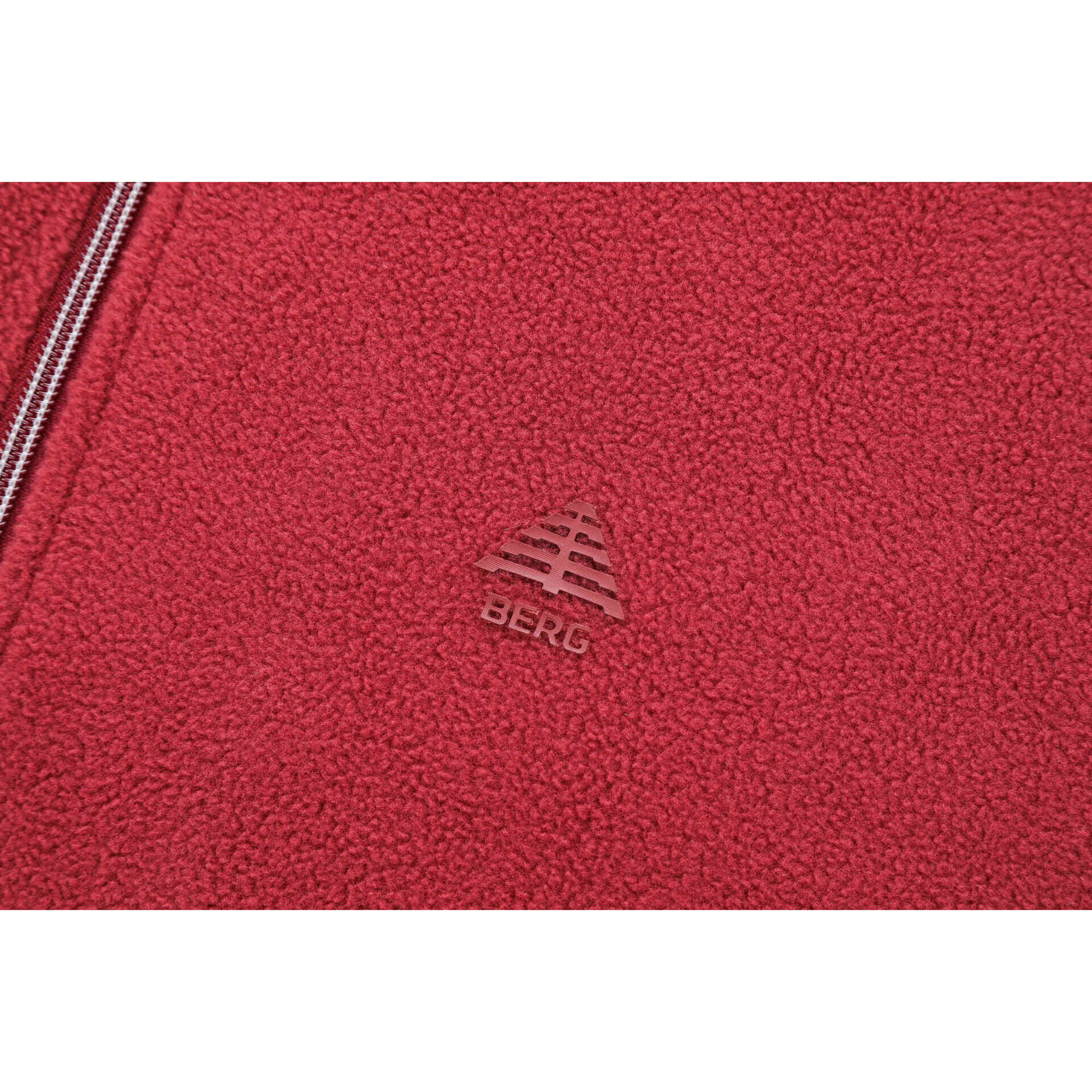 Casaco Polar Homem S Vermelho Berg