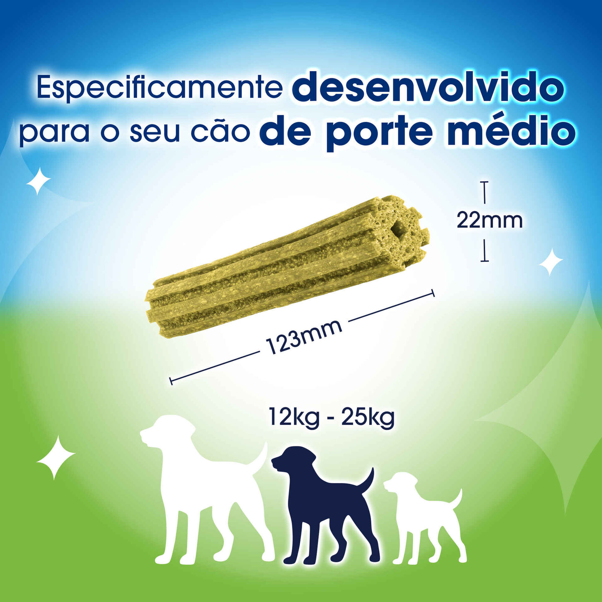 Snack para C&atilde;o M&eacute;dio Activefresh Purina Dentalife