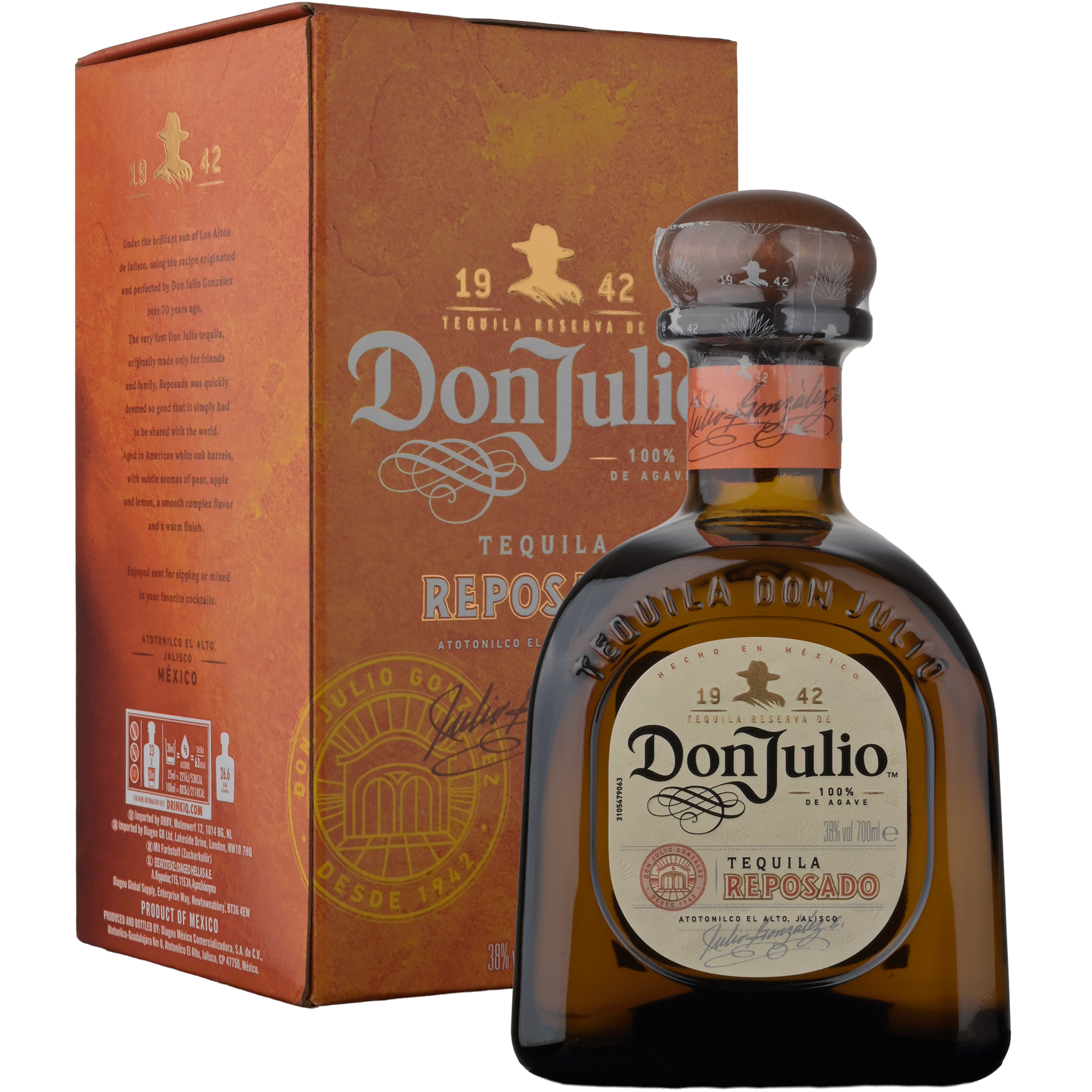 Don Julio Tequila Reposado Agave