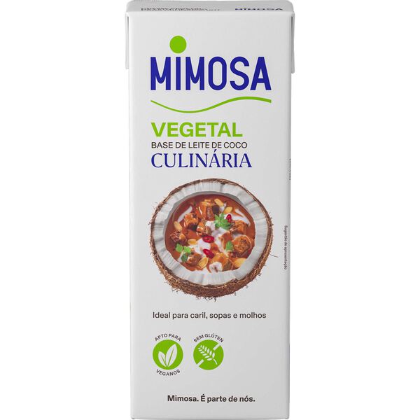 Creme Vegetal Coco para Culinária Mimosa