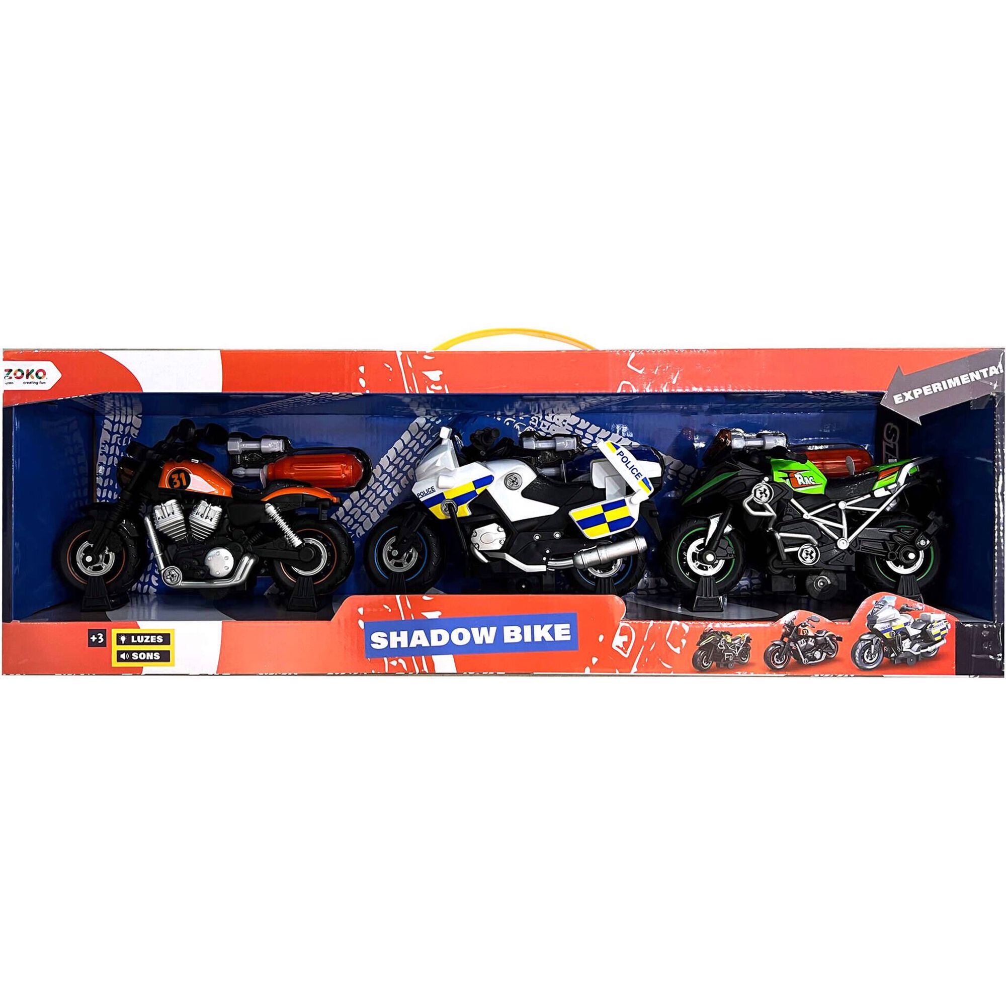Pack de 3 Shadow Bikes