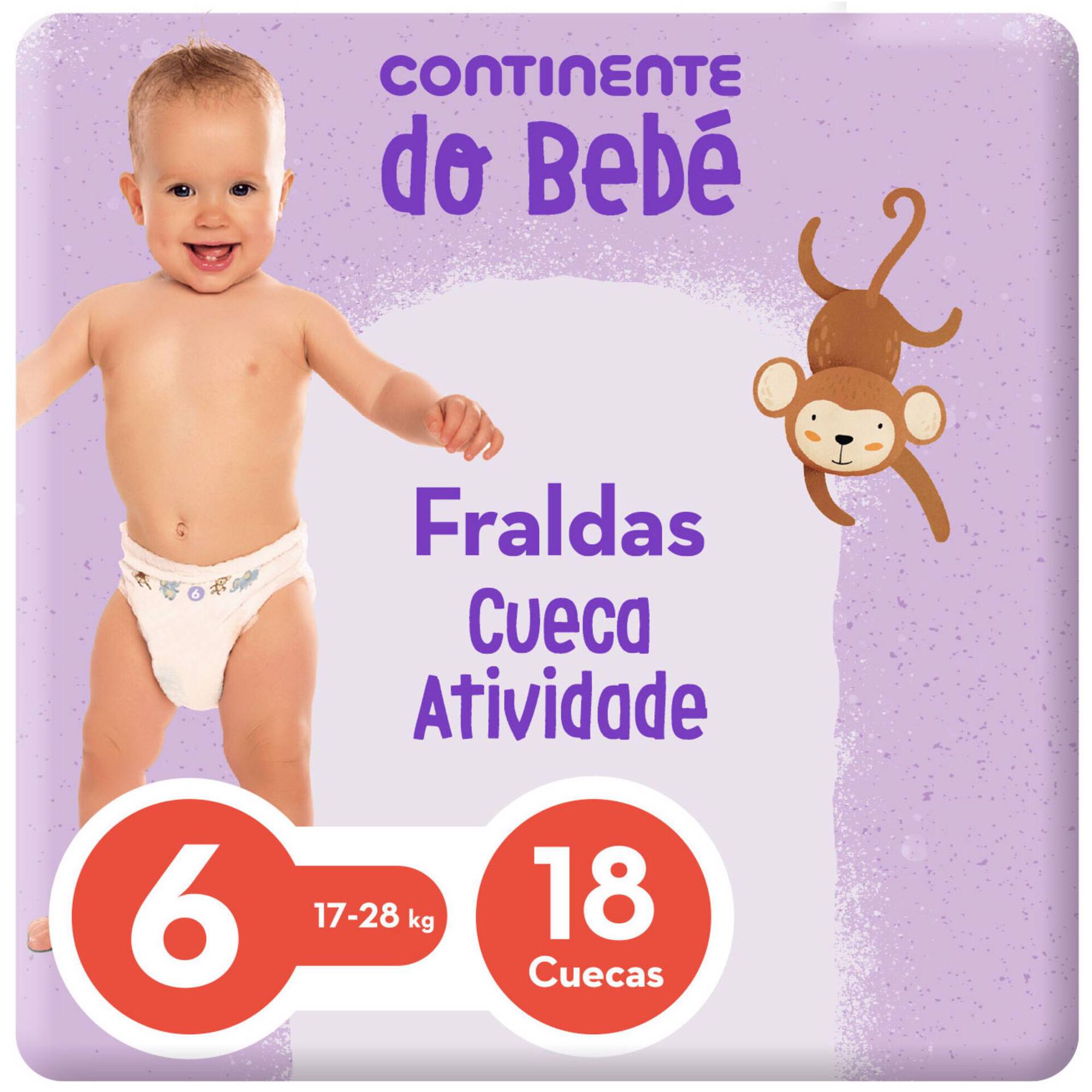 Fraldas Cueca Atividade 17-28kg T6 Fraldas Cueca Atividade 17-28kg T6