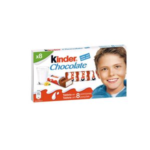 Barrinhas de Chocolate de Leite Kinder