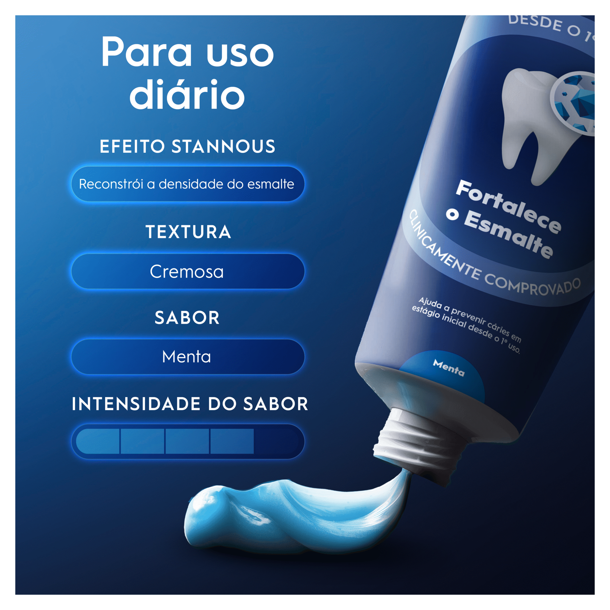 Pasta de Dentes Advanced Fortalecedora Esmalte Oral-B