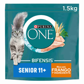 Ração para Gato Sénior Mini Frango