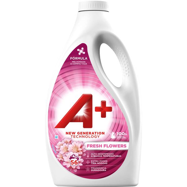 Detergente Máquina Roupa Líquido Fresh Flowers