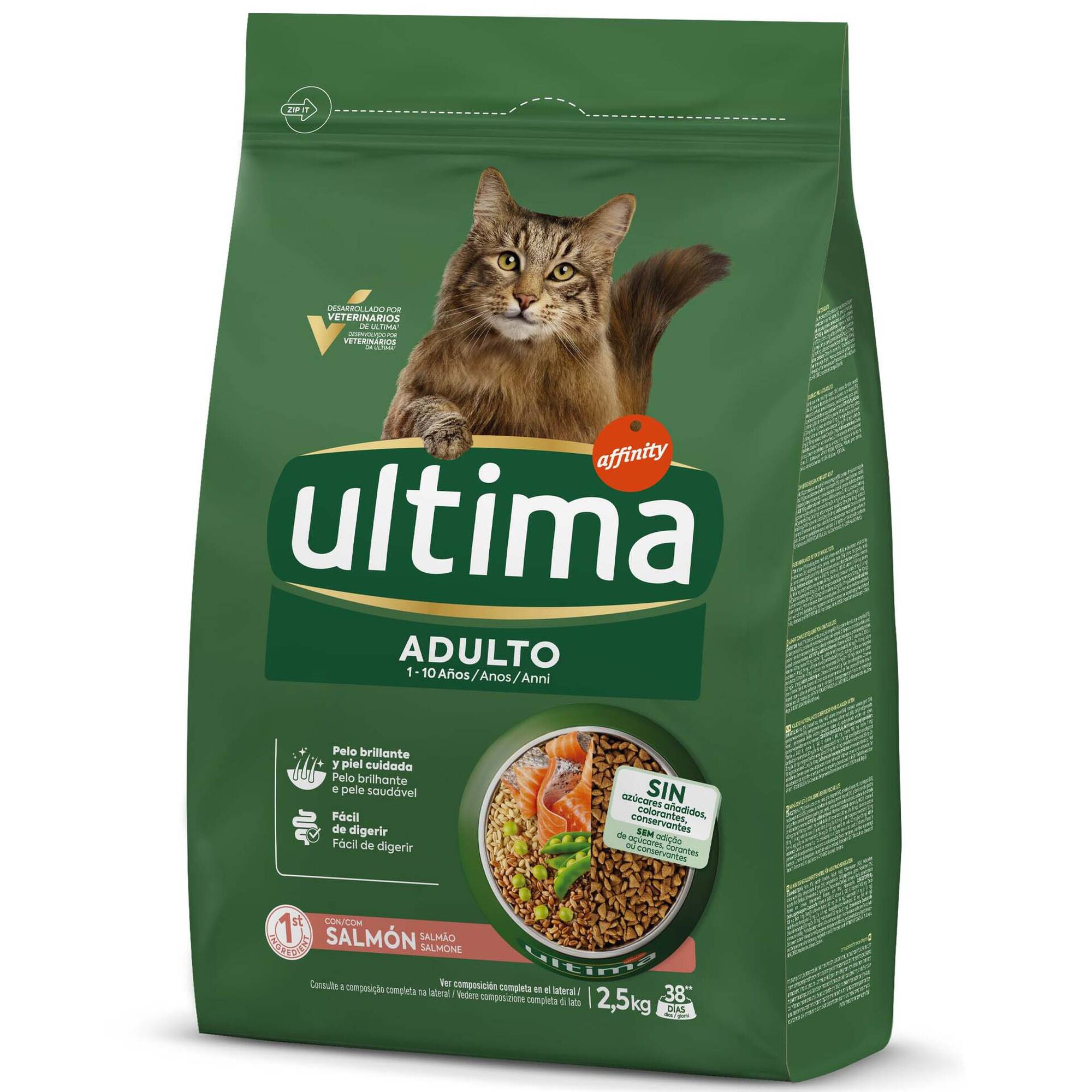 Ração para Gato Adulto Salmão