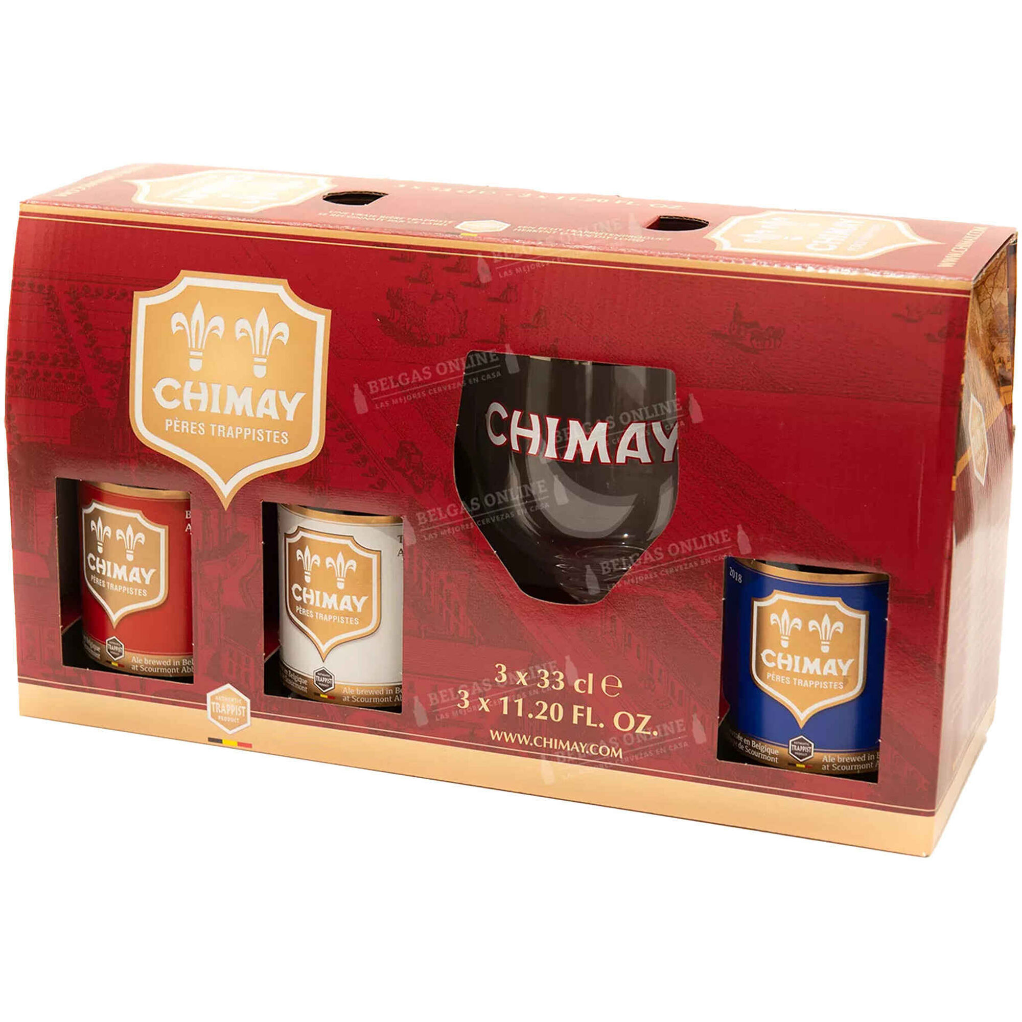 Cerveja com &Aacute;lcool Triology Conjunto e Copo